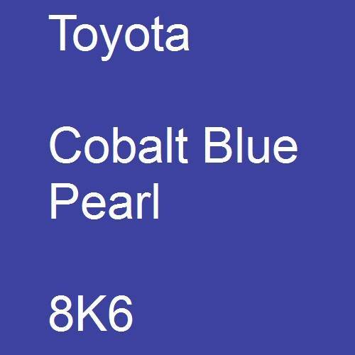 Toyota, Cobalt Blue Pearl, 8K6.